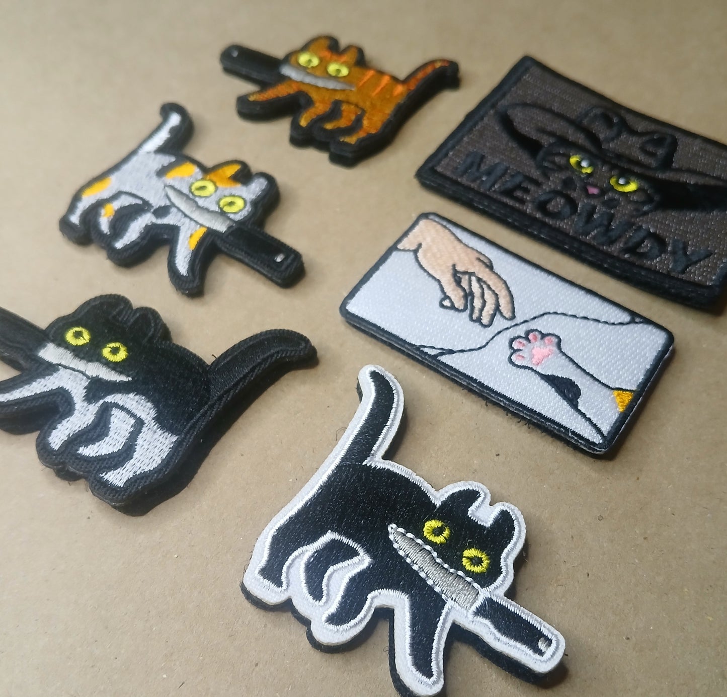 Cat Velcro Patches