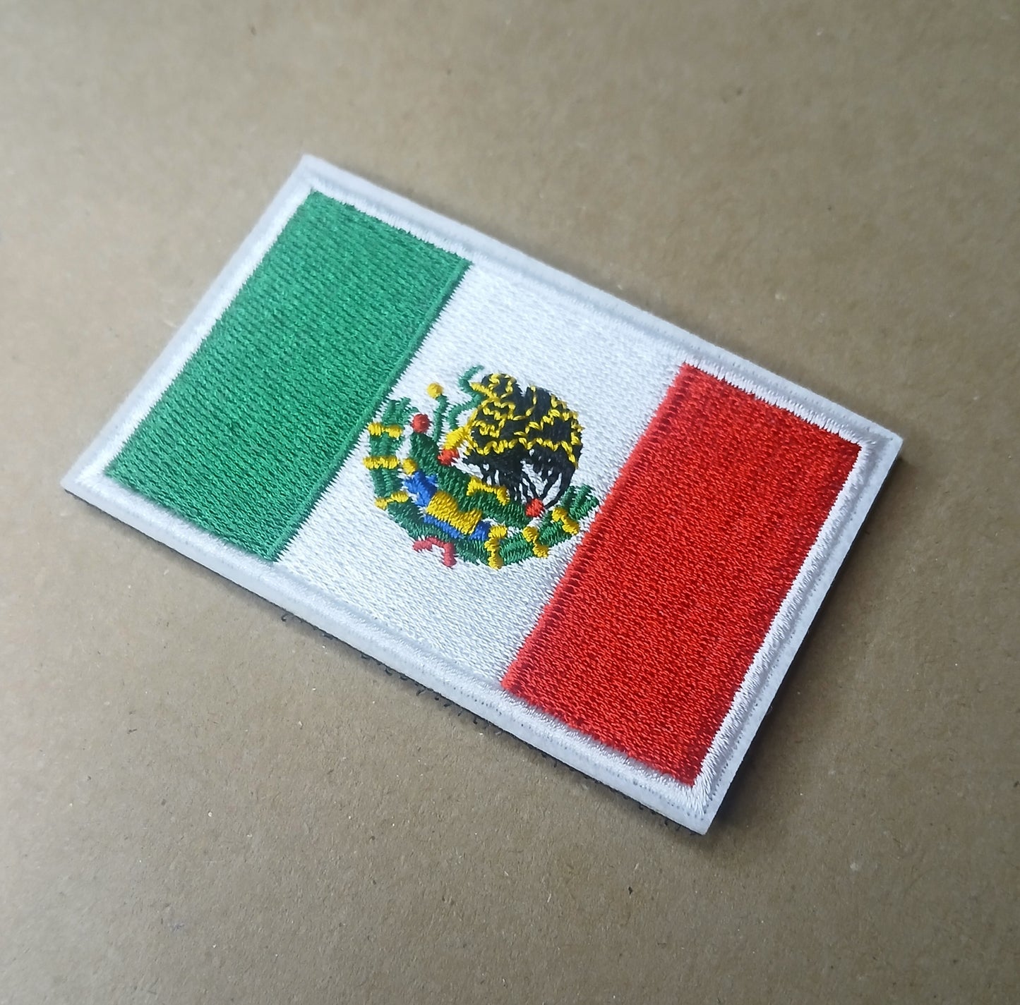 Mexico Velcro Patch 3X2 inch Tactical Morale Embroidered Hook and Loop Mexican Pride Chicano