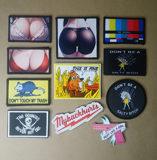 Novelty Velcro Patches