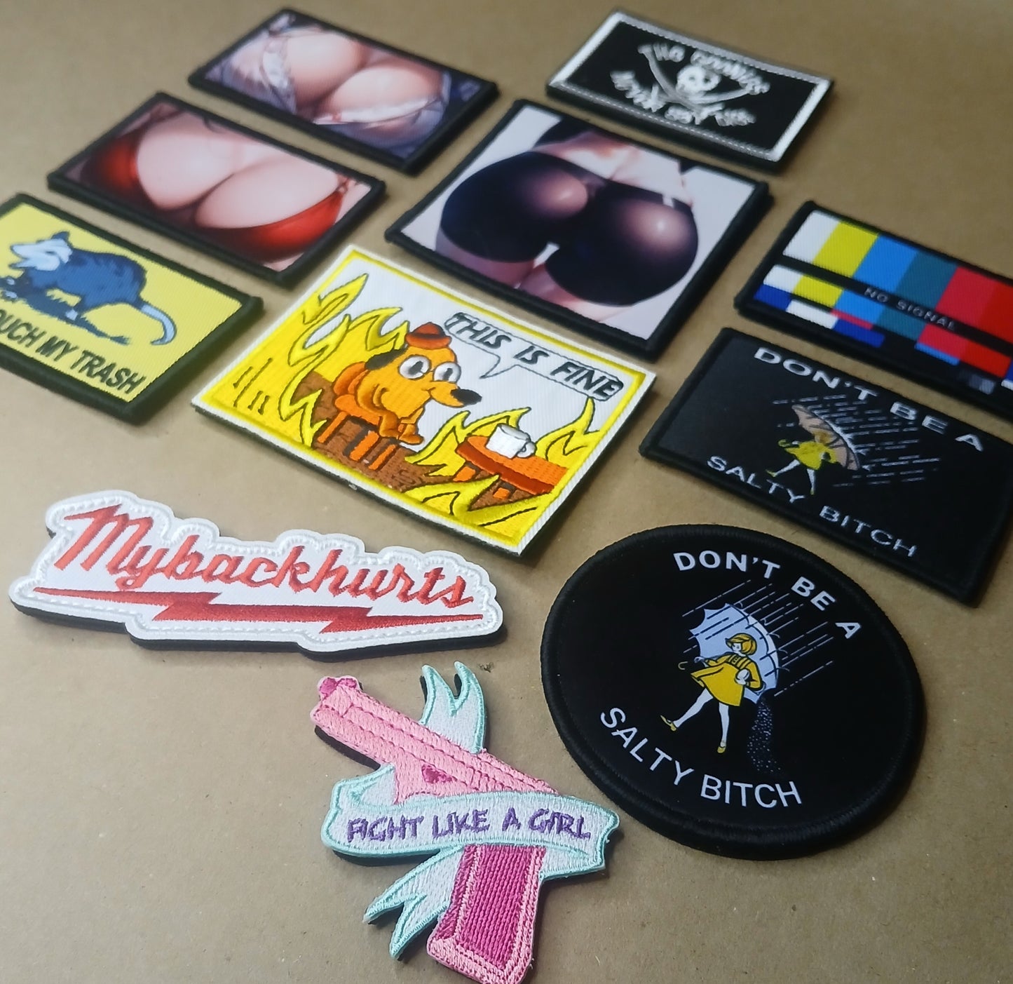 Novelty Velcro Patches