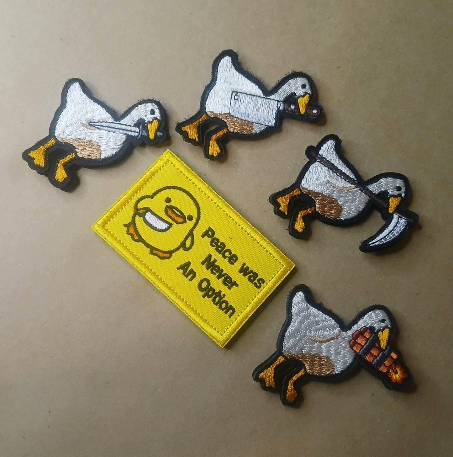 Ducks and Geese Velcro Patches