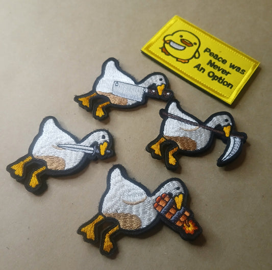 Ducks and Geese Velcro Patches