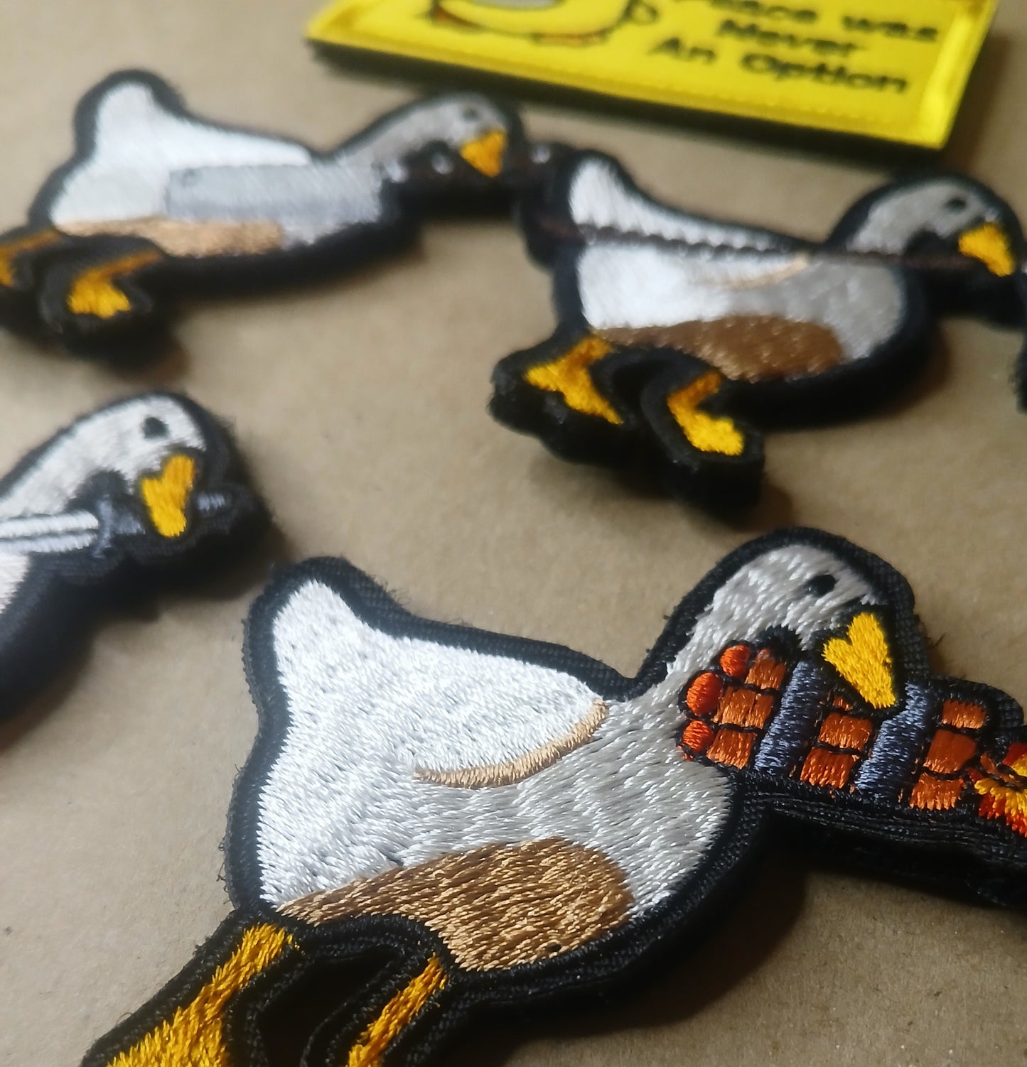 Ducks and Geese Velcro Patches