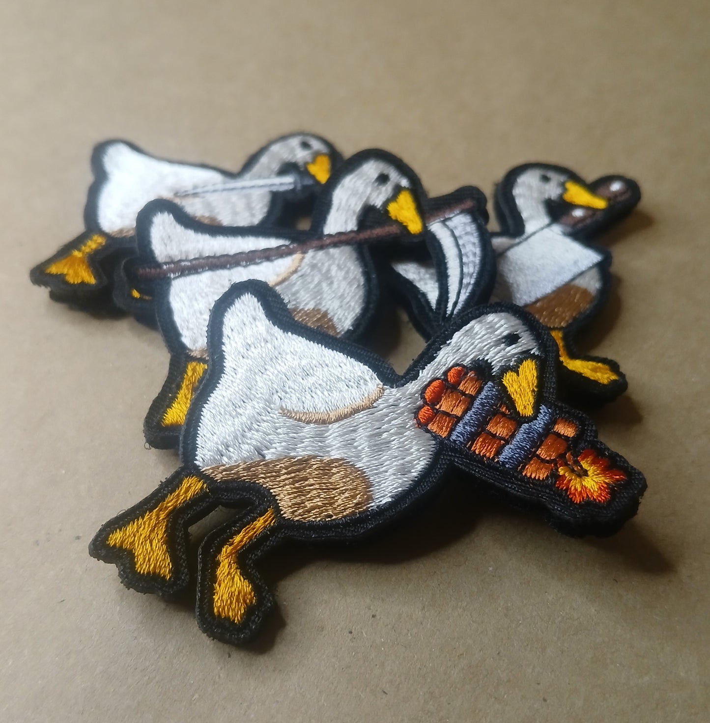 Ducks and Geese Velcro Patches