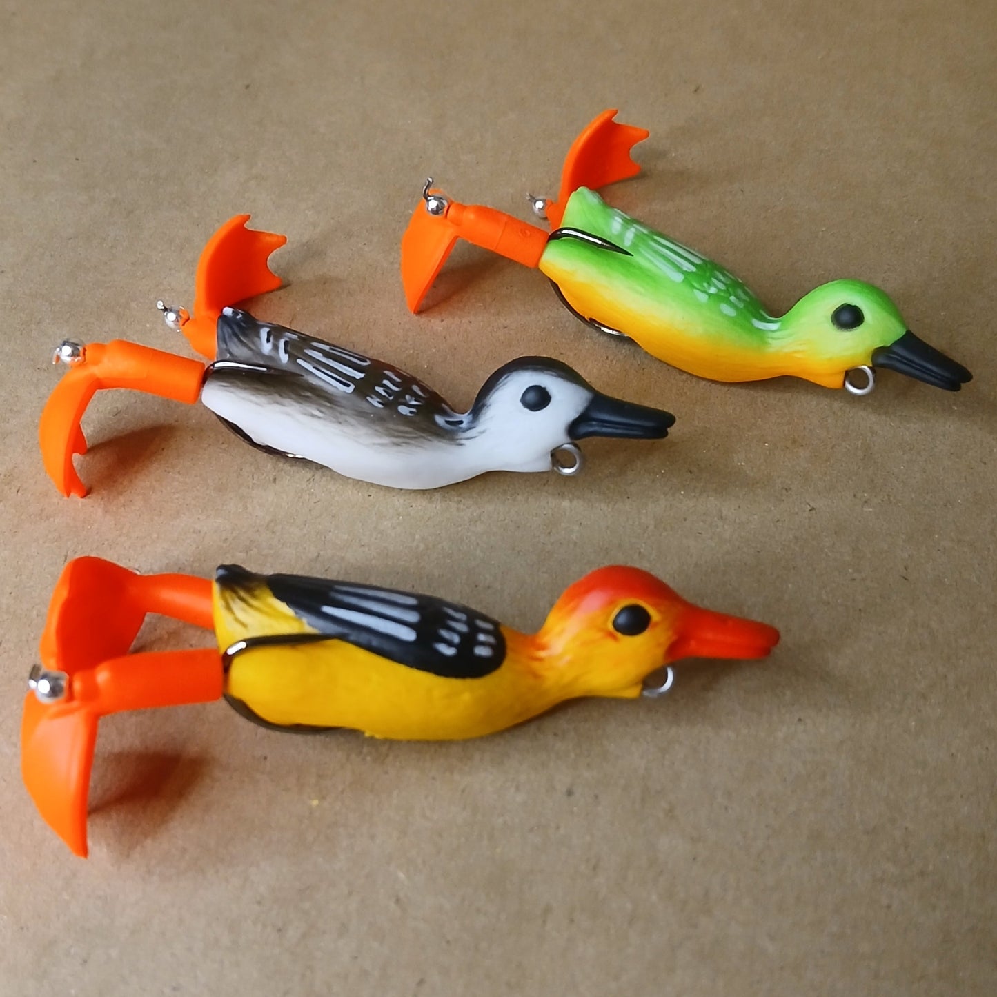 Pro Bass Master Duck Lures