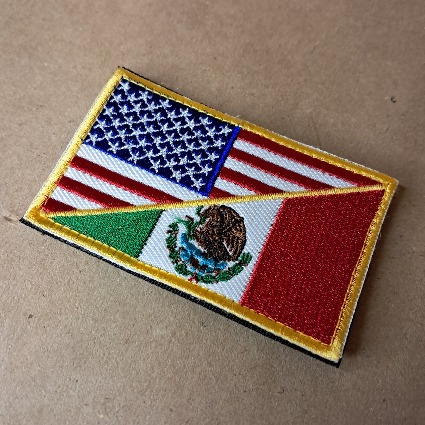 Mexico Velcro Patch 3X2 inch Tactical Morale Embroidered Hook and Loop Mexican Pride Chicano