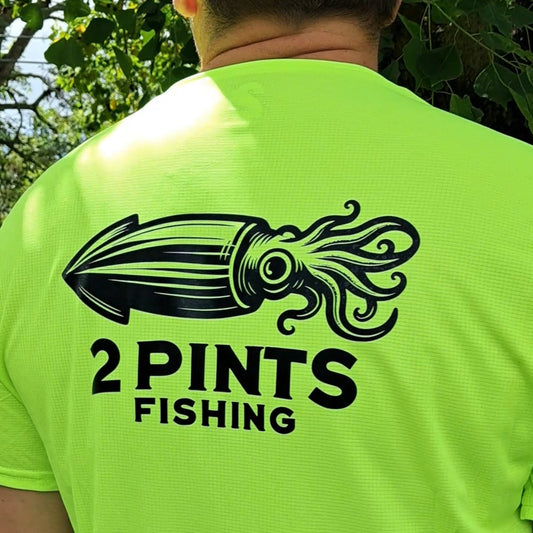 1st Edition Squid T-Shirt ☆ Lightweight Breathable Sun Protection Fishing Shirt