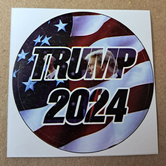 50 Pack Trump 2024 Stickers 2-inch Round