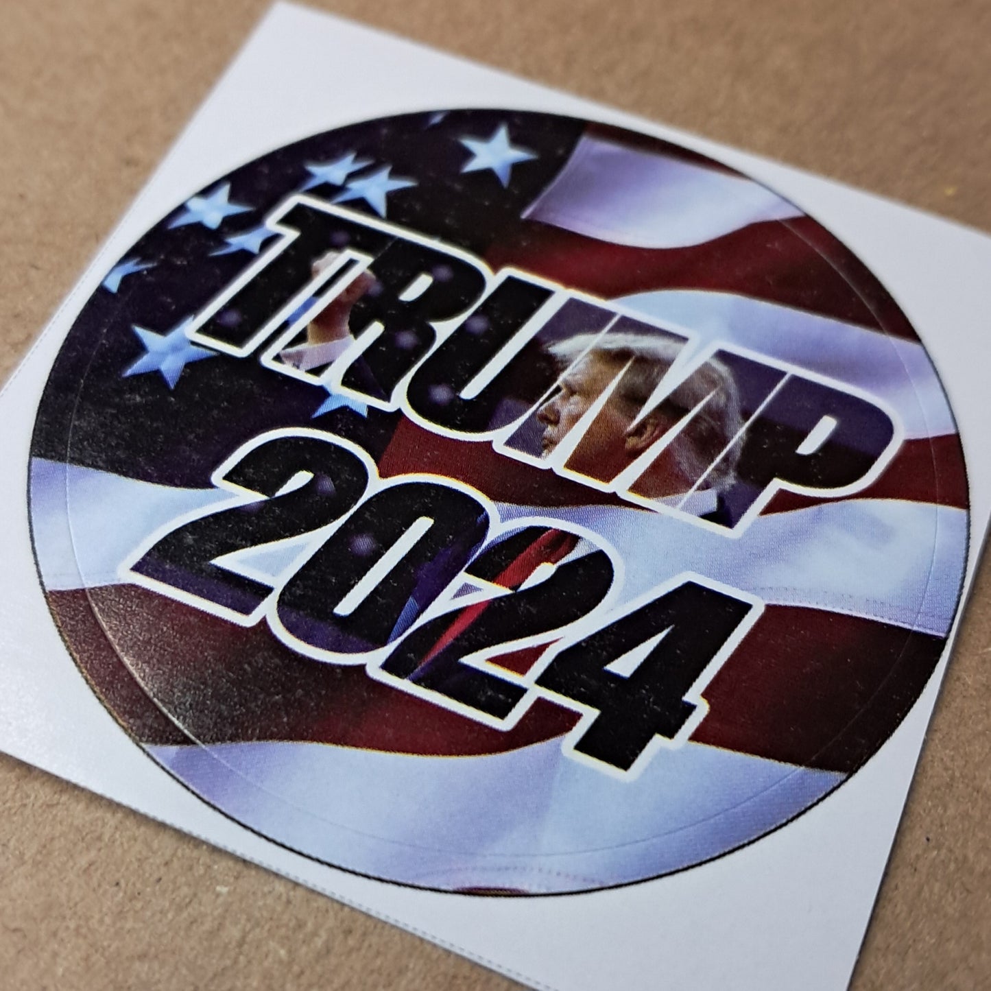 50 Pack Trump 2024 Stickers 2-inch Round