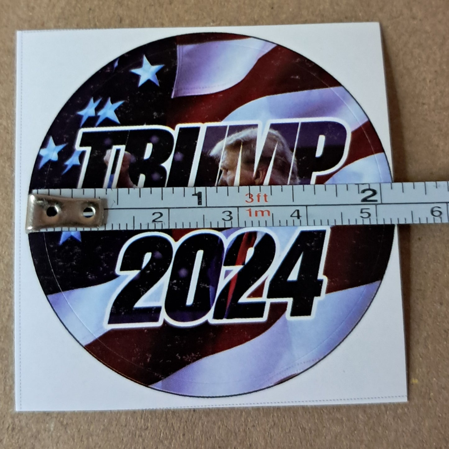 50 Pack Trump 2024 Stickers 2-inch Round