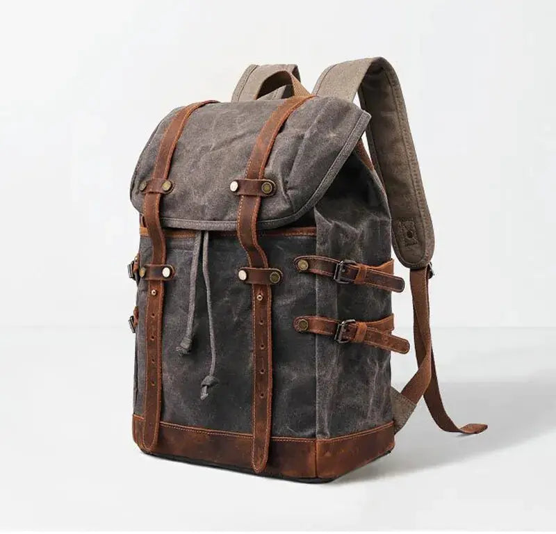 Waterproof Waxed Canvas Backpack