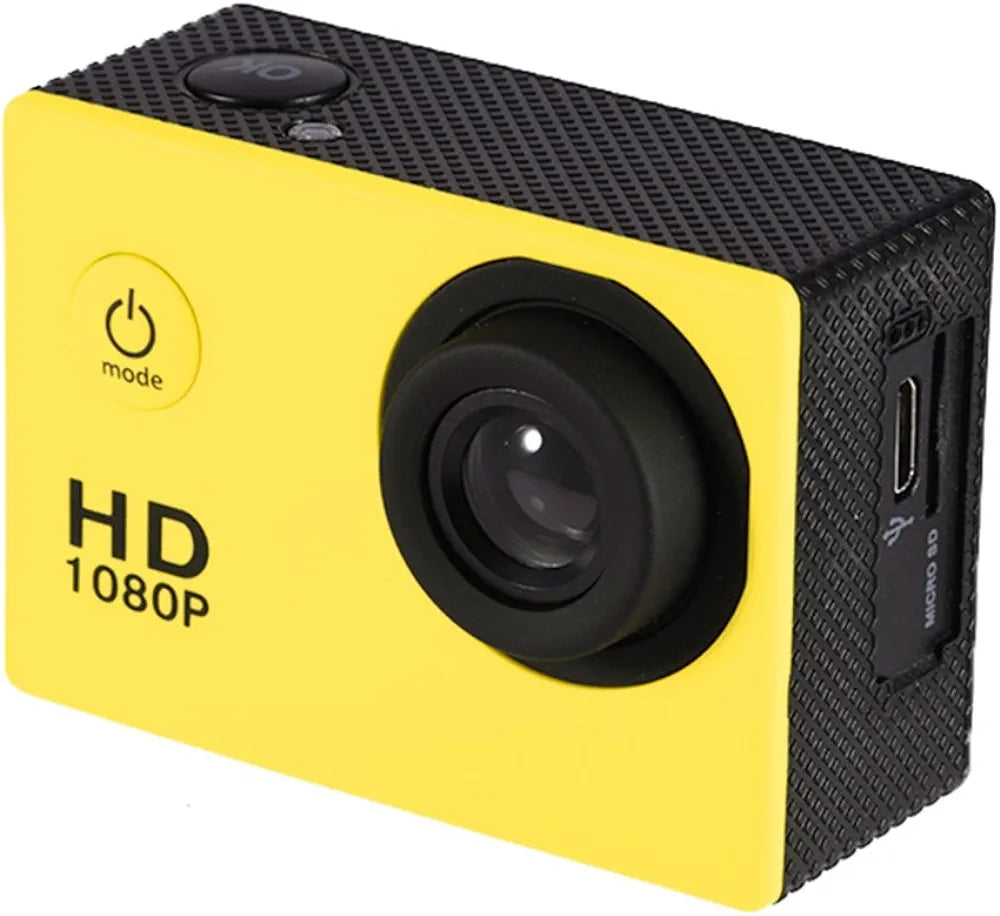 HD 1080p Waterproof Camera with Case