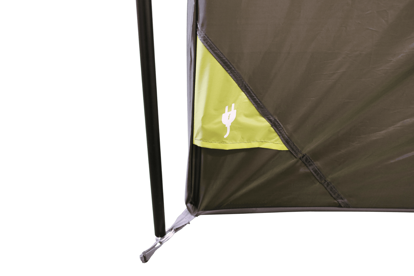 Hazel Creek 12 Person 3-Room Cabin Tent, 20' X 9' X 84", Green