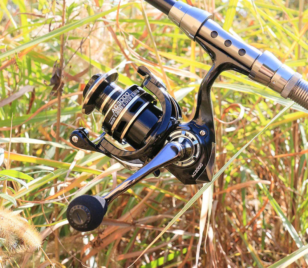 12BB Metal Spinning Fishing Reel 5.2:1 Freshwater Saltwater Left Right Hand Reel