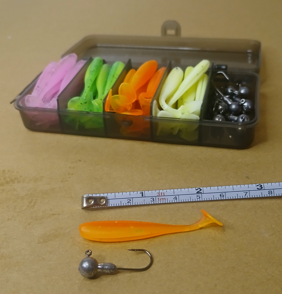 51 Piece Bulk SwimBait with Jig Heads