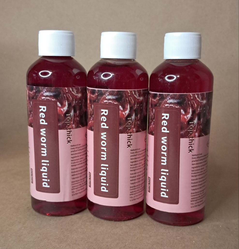 Viral Red Worm Liquid Pure Fish Attractant for Freshwater 100ml