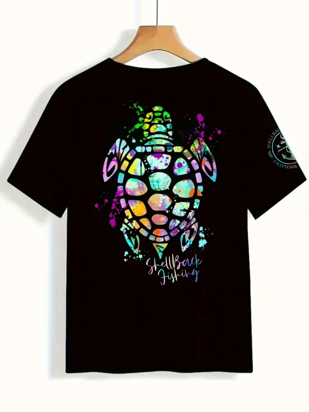 ShellBack Fishing Sea Turtle Performance Tee