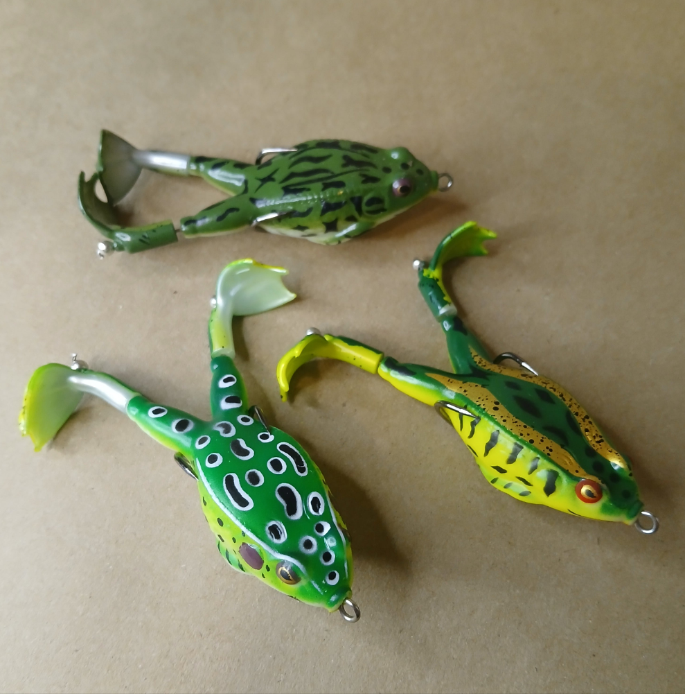 New Upgraded Bionic Frog Topwater Crankbait Lure