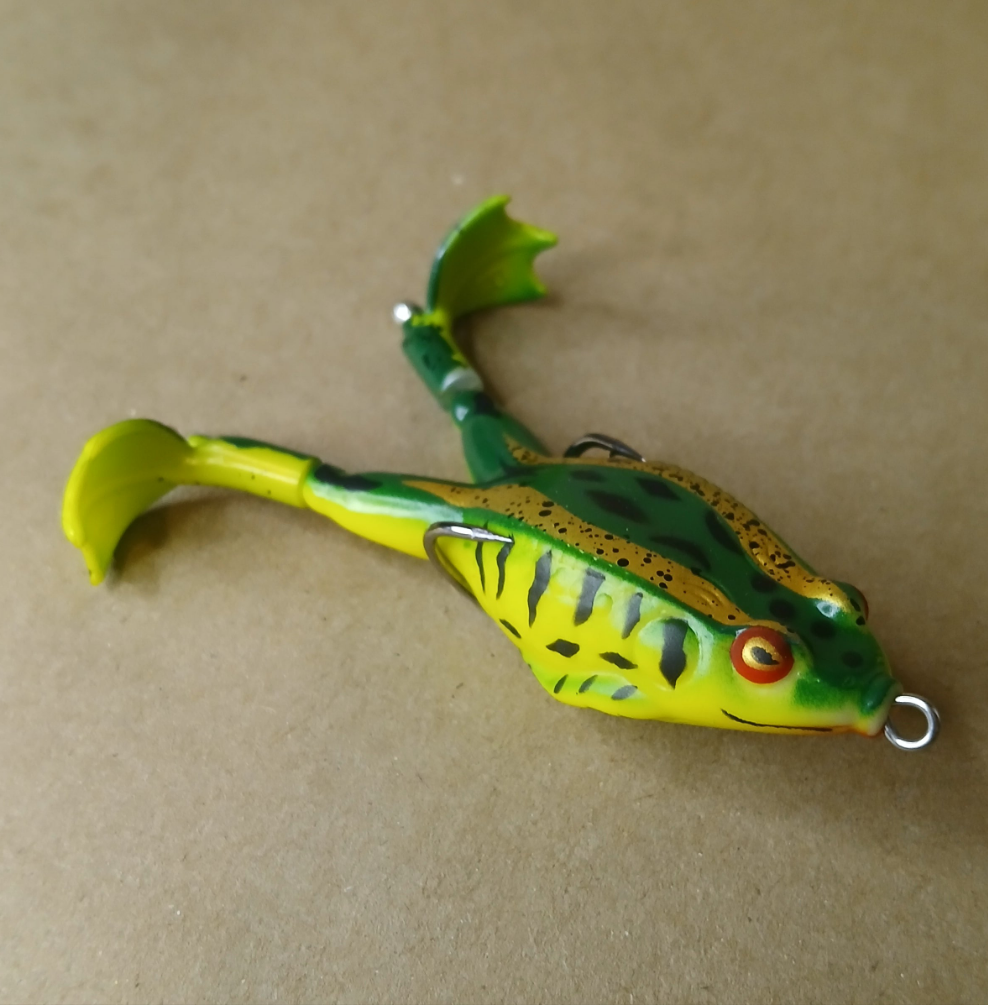 New Upgraded Bionic Frog Topwater Crankbait Lure