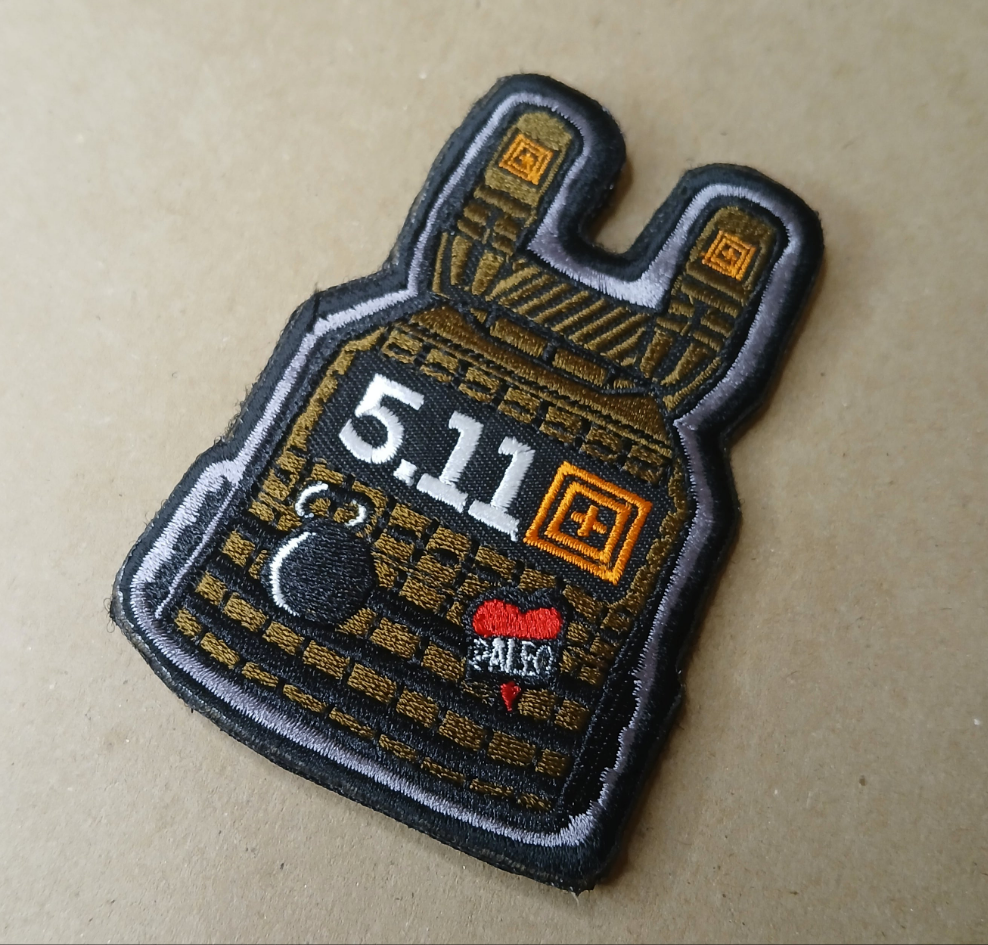 5.11 Tactical Velcro Patch Hook and Loop Morale Nadge 511