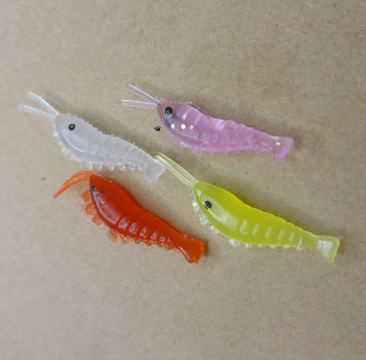 Small Shrimp Fishing Lure Sabiki Size Soft Lure