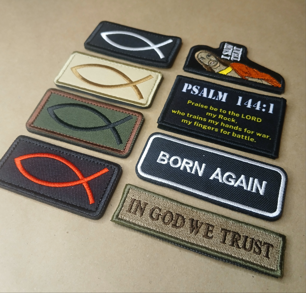 Christian Velcro Patches