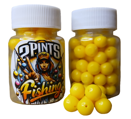 Wild Fishing Floating Pellets - Irresistible Corn Flavor Water Bead Balls, Floats on Water Surface, Effective Fishing Lure for Catching Bluefish, Carp, and Crucian Species