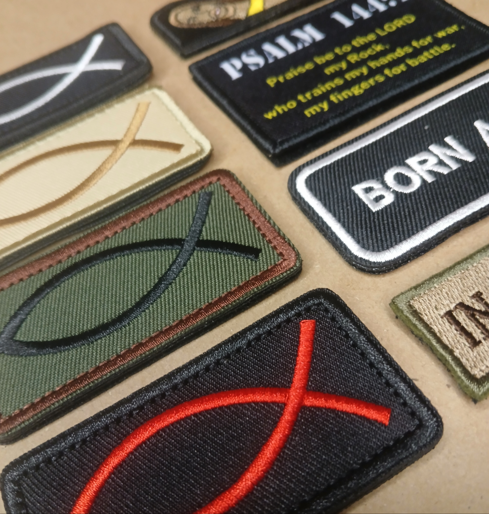 Christian Velcro Patches