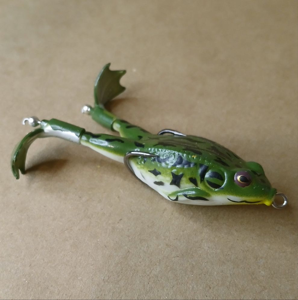 New Upgraded Bionic Frog Topwater Crankbait Lure