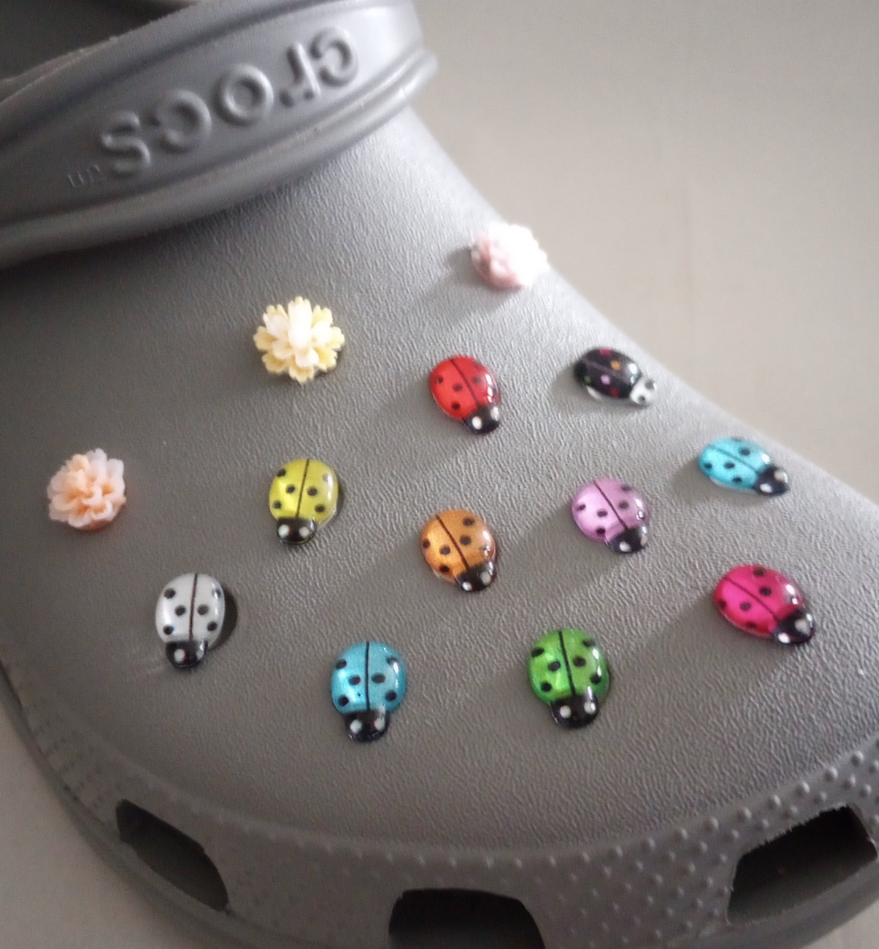 Lady Bug Shoe Charm