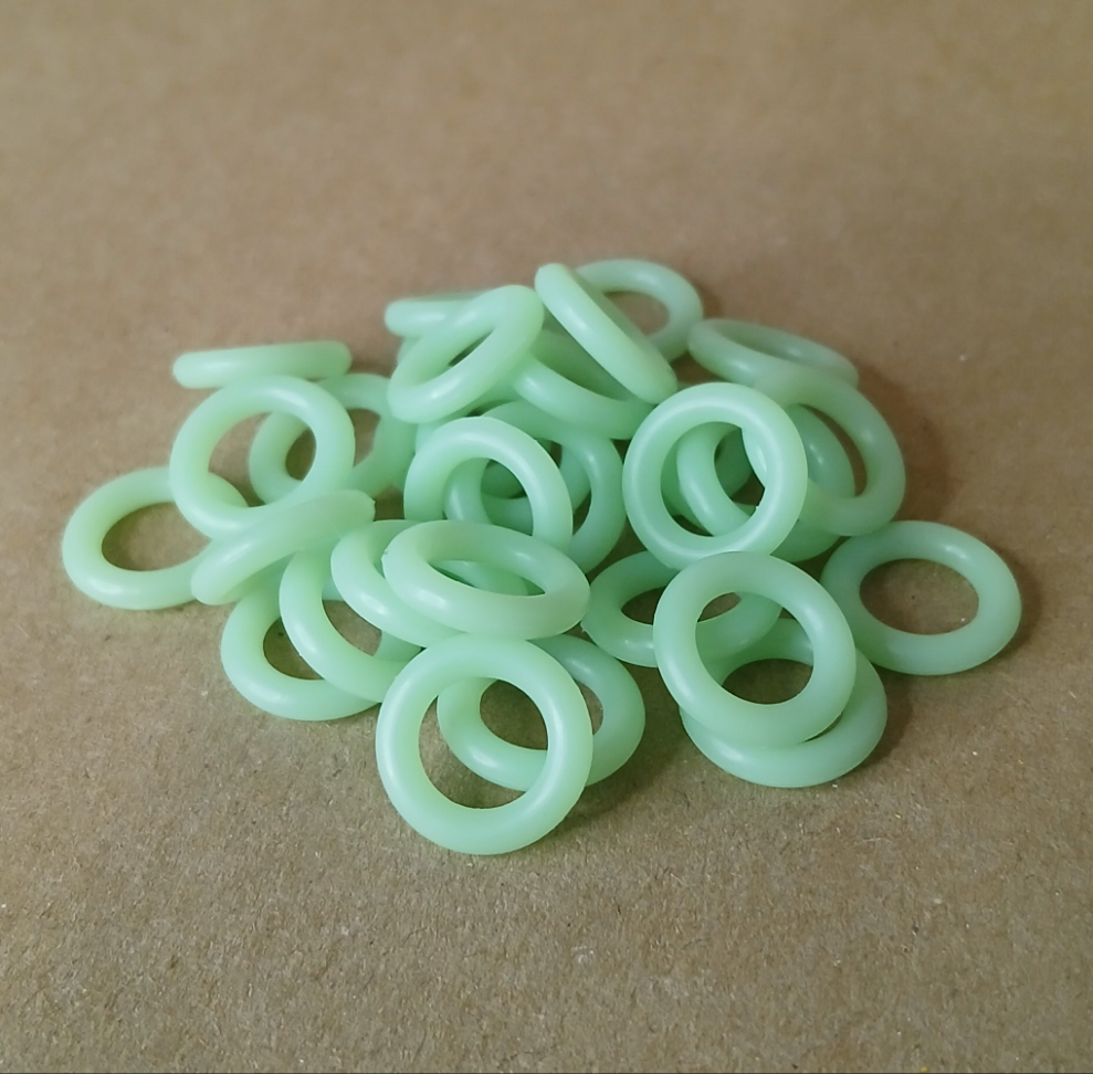 Luminous O-Rings For Wacky Worm Rig