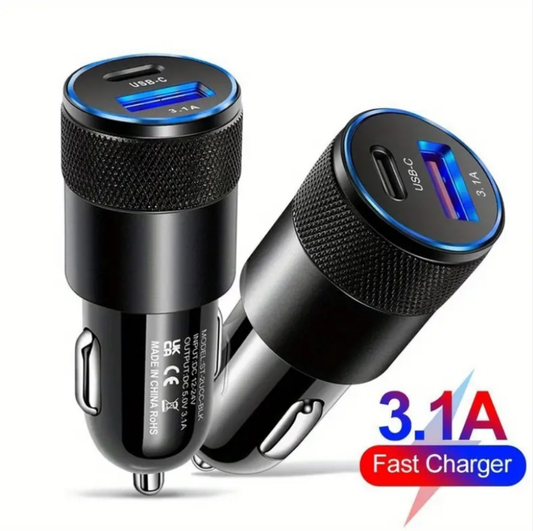 2 Port Fast Car Charger