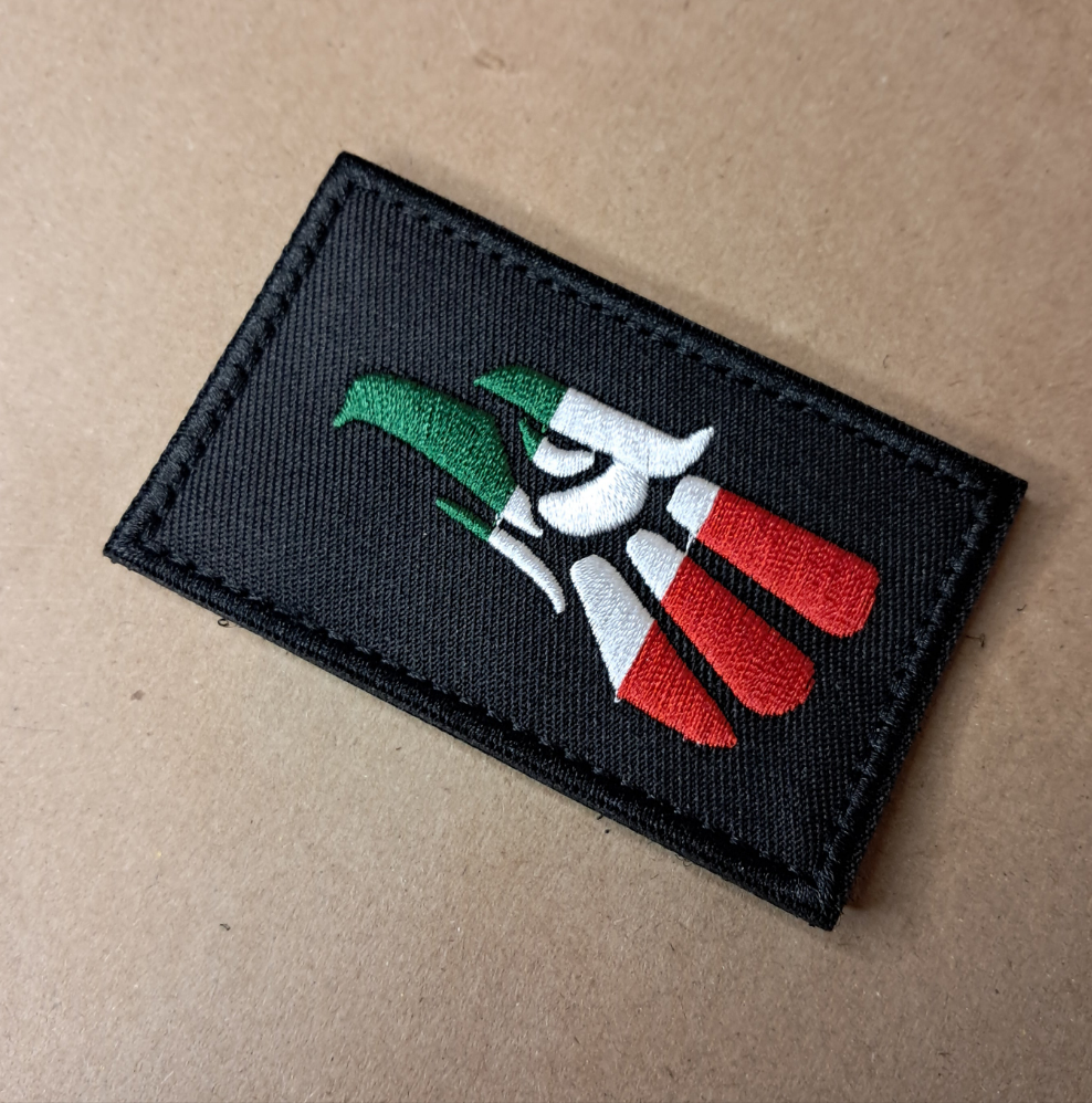 Mexico Velcro Patch 3X2 inch Tactical Morale Embroidered Hook and Loop Mexican Pride Chicano