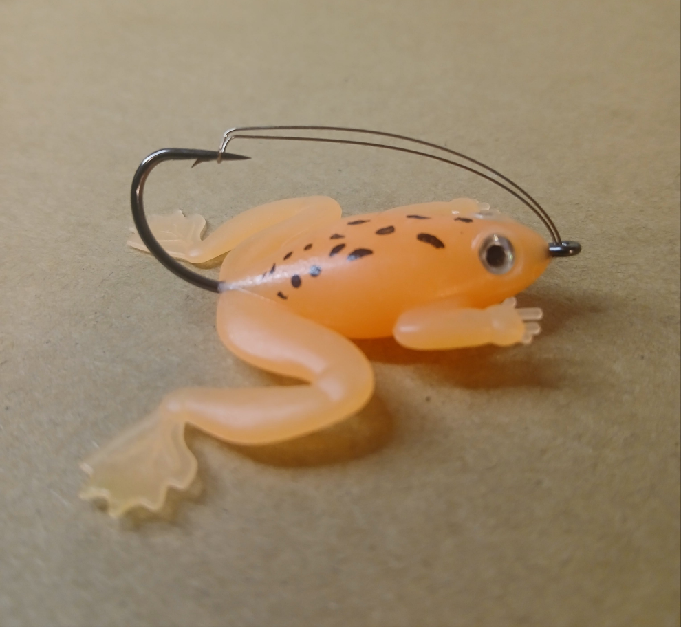 5 Pack Weedless Frog Lures