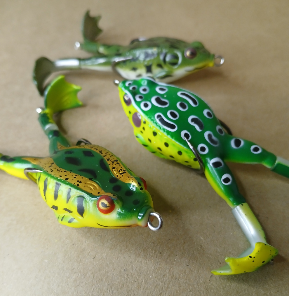 New Upgraded Bionic Frog Topwater Crankbait Lure