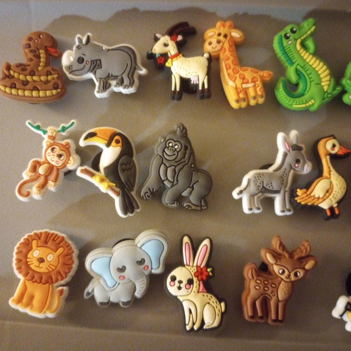 Wildlife Shoe Charms (26 Pack)