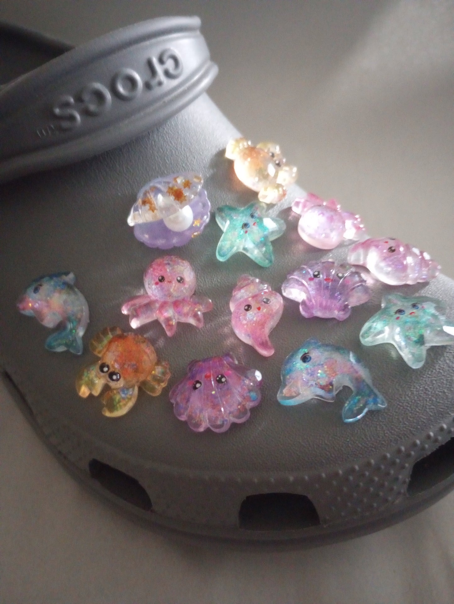 Ocean Shoe Charms