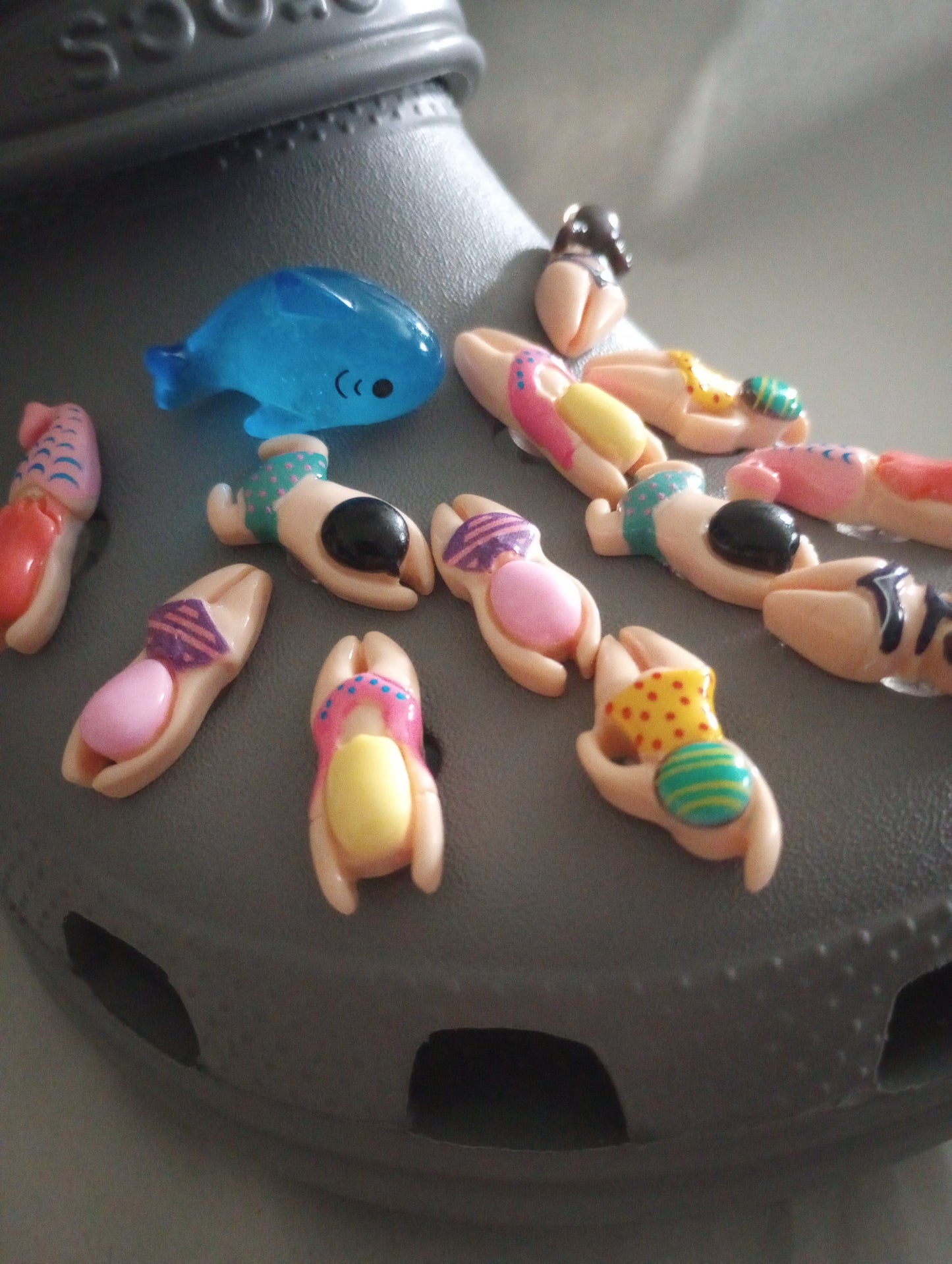 Little Swimma's Shoe Charms