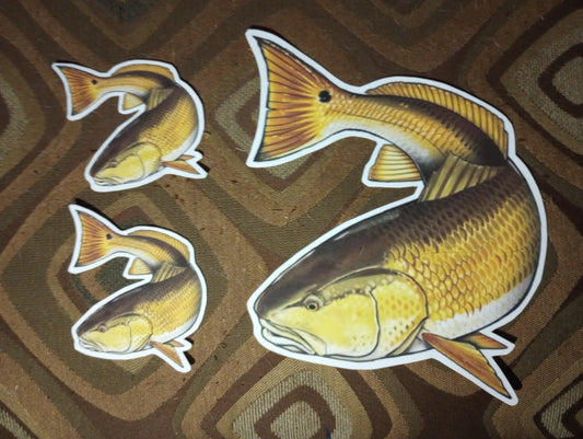 Sticker RedFish XL (3 Pack)