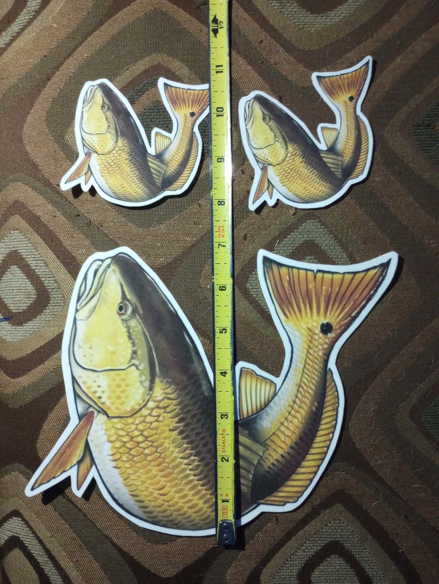 Sticker RedFish XL (3 Pack)