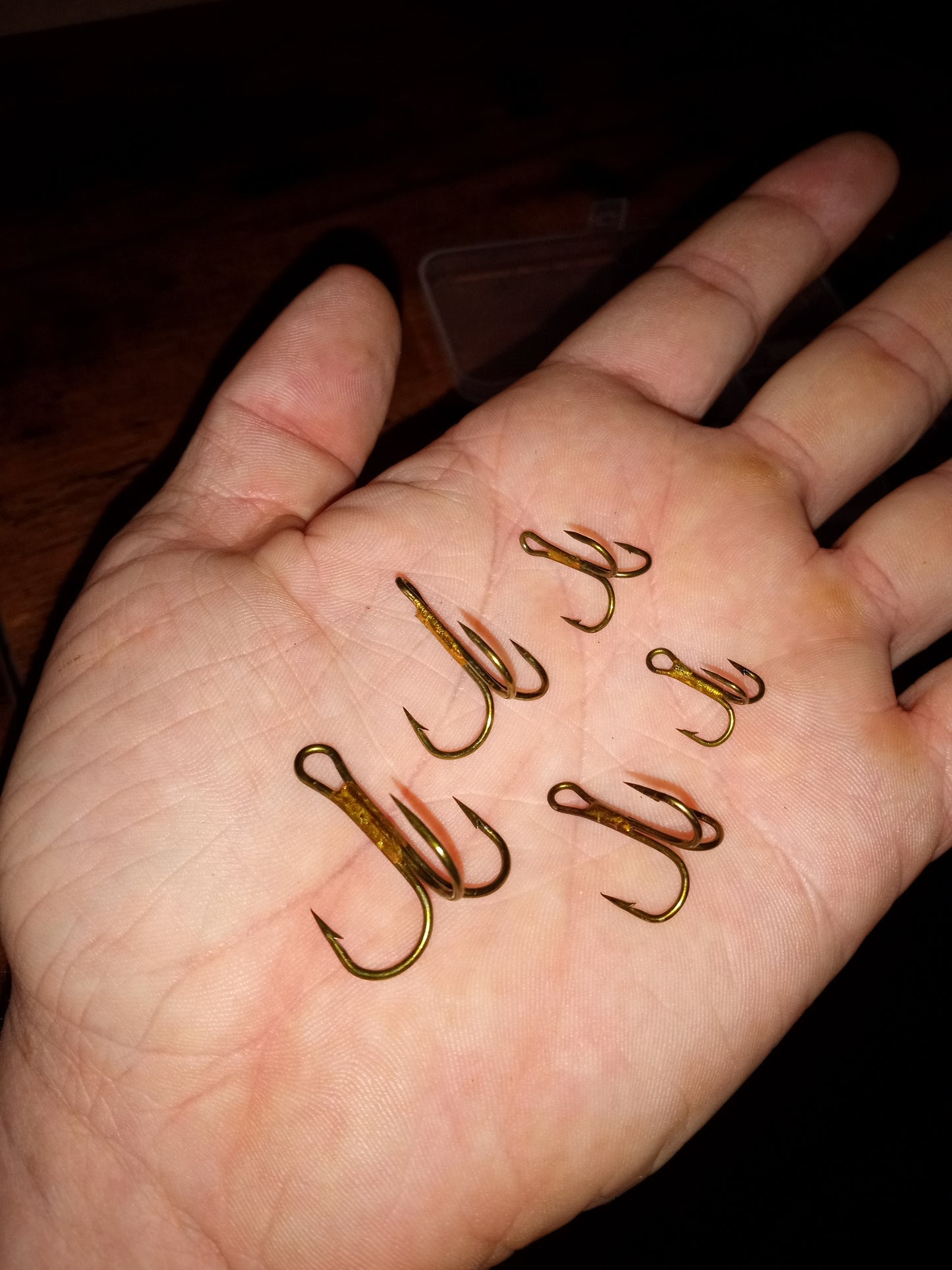 50 CT Treble Hooks