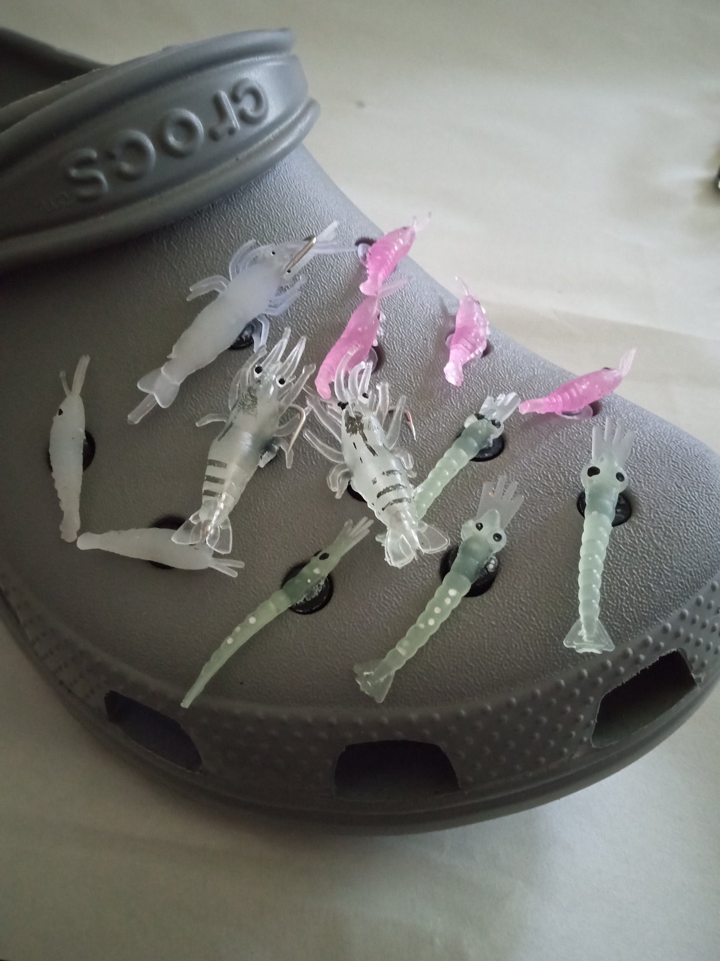 Shrimp Shoe Charm