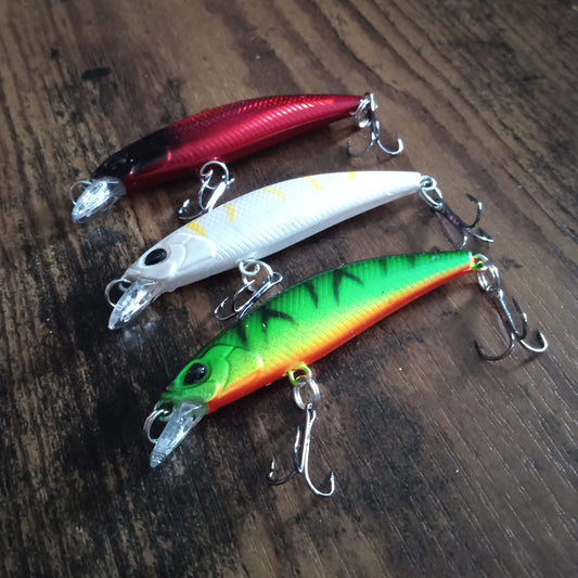 3 Pack Rattle Twitch Lure (2.5 Inch)
