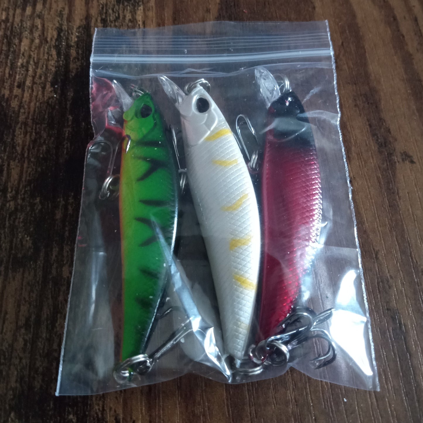 3 Pack Rattle Twitch Lure (2.5 Inch)