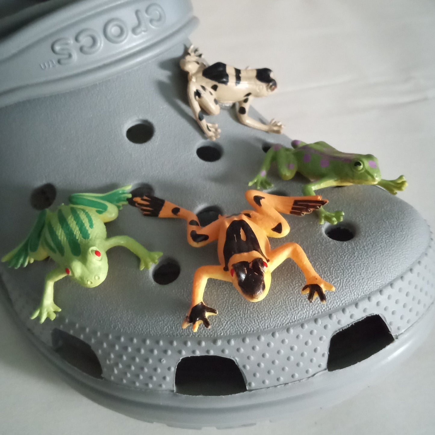 Big O Frogs (4 Pack) Croc Charms