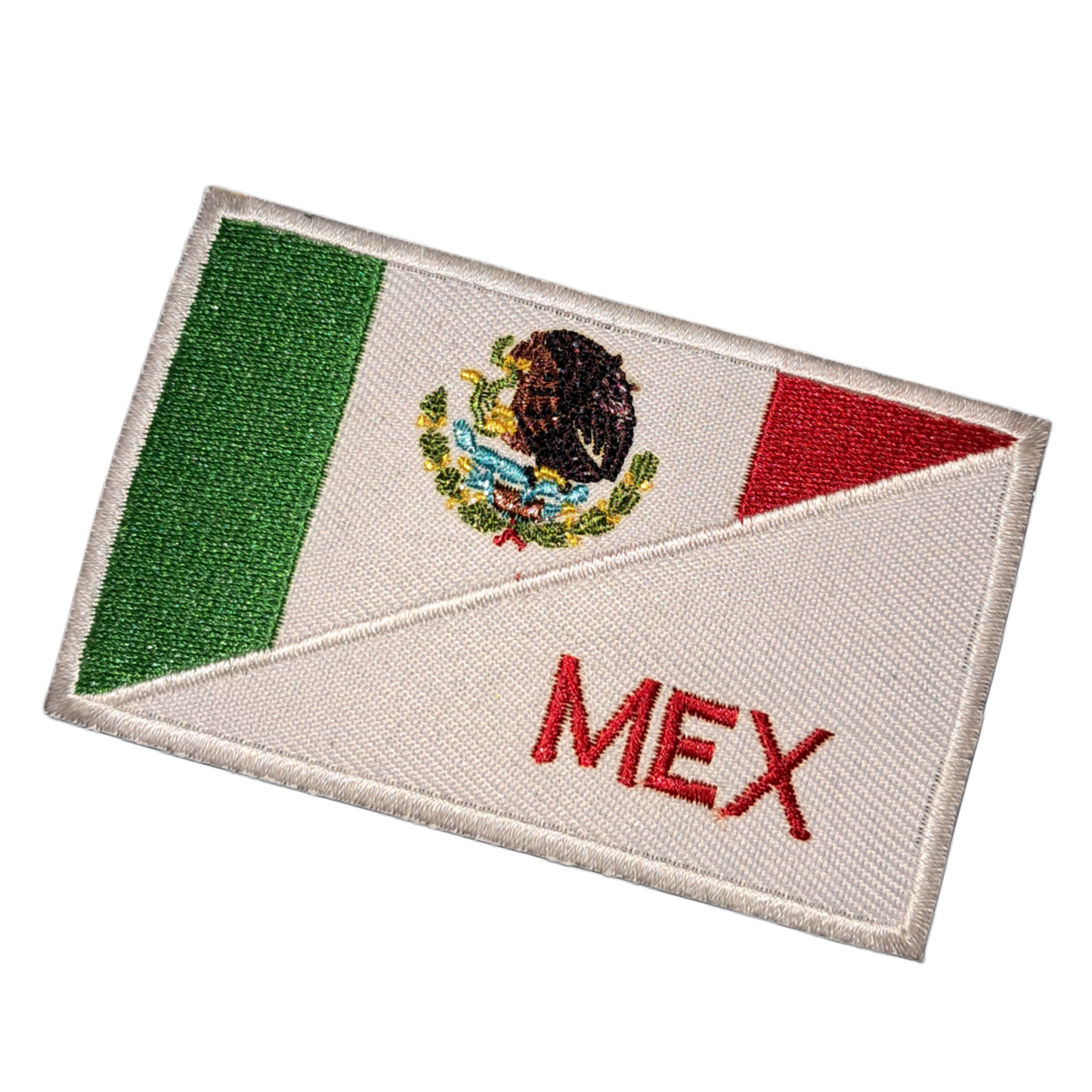 Mexico Velcro Patch 3X2 inch Tactical Morale Embroidered Hook and Loop Mexican Pride Chicano