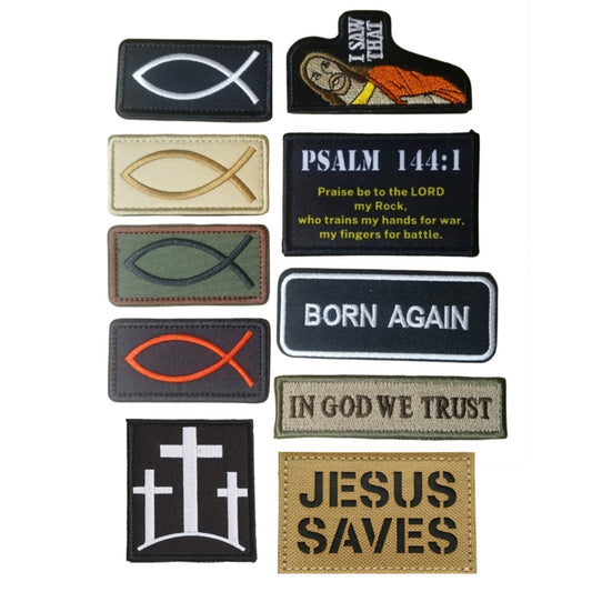 Christian Velcro Patches