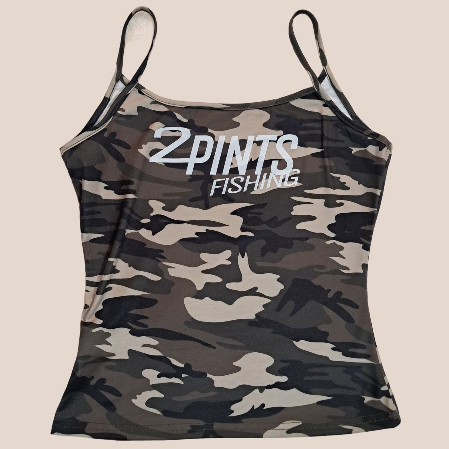 Women's camouflage print tank top - Casual sculpting spaghetti strap