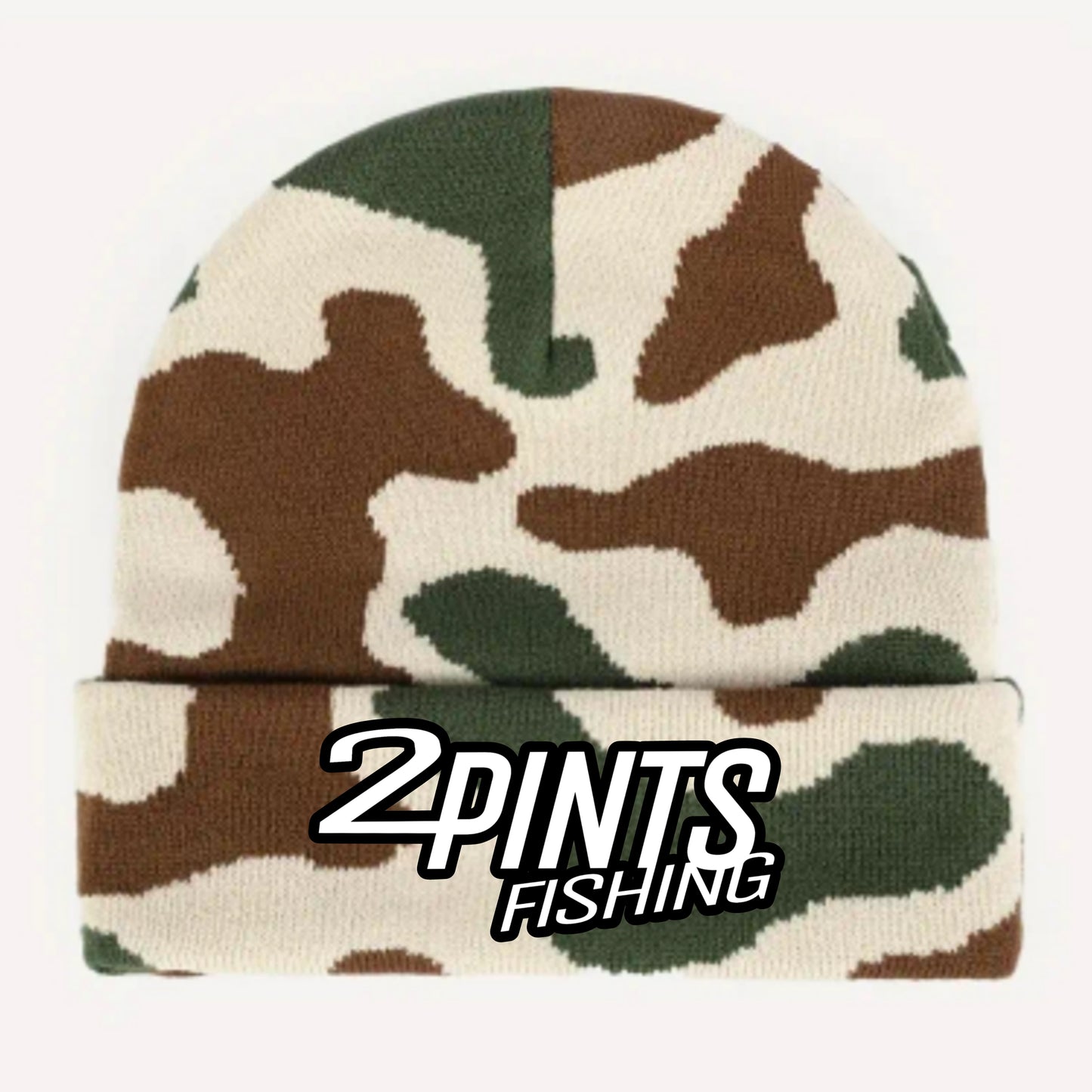 Warm Camo Fishing Beanie