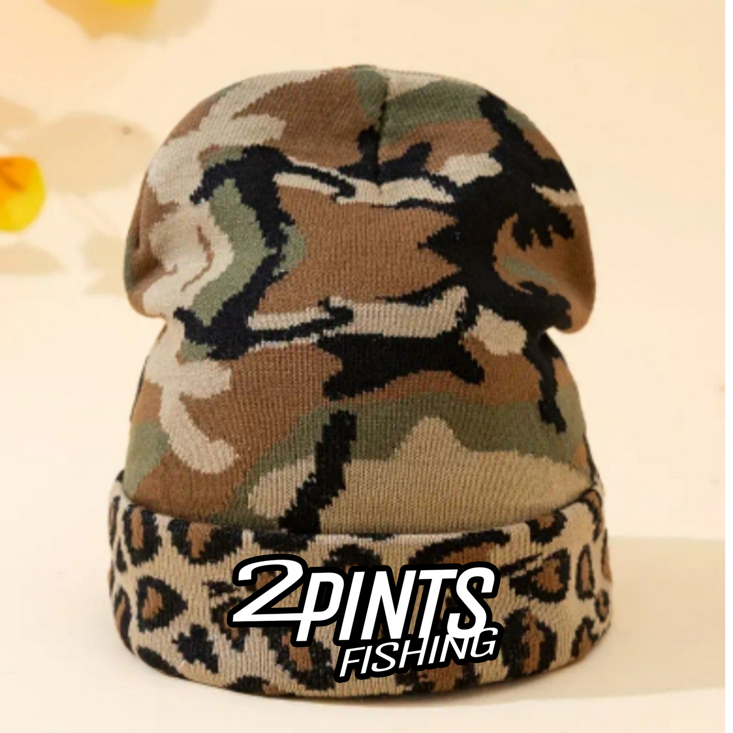 Warm Camo Fishing Beanie